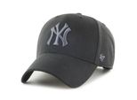 47 Brand Curved Snapback Cap Mlb New York Yankees Schwarz