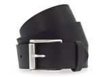 Vanzetti Pelle Cintura 40Mm Full Leather Belt W85 Dark Brown Marrone Scuro