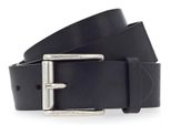Vanzetti Pelle Cintura 40Mm Full Leather Belt W85 Black Nero