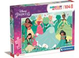 Clementoni Maxi Puzzle Principessa Disney, 104 Pezzi.