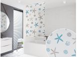 Tenda A Rullo Per Doccia Modello Oceanic 7 Larghezze A Scelta (160X240 Cm)