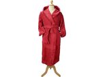 A&R 026.50 | Accappatoio Da Uomo Con Cappuccio Accappatoio Con Cappuccio - Colore: Rosso Intenso - Taglia: 3XL