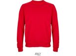 Sols 03814 | Felpa Girocollo Columbia Unisex - Farbe: Bright Red - GrößE: S