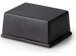 Continenta Gmbh Butterdose FüR 250G Butter, Keramik Schwarz 12X10X6Cm 3726