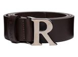 Replay Pelle Cintura Leather Belt W75 Brown Cocoa Marrone Scuro