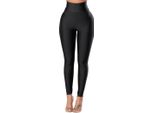 Leggings A Vita Alta-Nero/Xl KP14708
