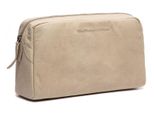 The Chesterfield Brand Pelle Borsa Da Toilette Marina Toilet Bag Cream White Avorio