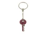 Mcneill Portachiavi Keyring Ruby Argentato