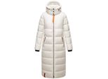 Navahoo Damen Modischer Steppmantel Gesteppter Wintermantel Parka Mit Kapuze Kristallblume