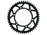 Pignone Supersprox In Acciaio 530 - 49T (Nero) RFE-859:49-BLK|ID 130,0 Lk 150,0 6 Fori