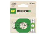 Gp Battery Batteries R6/AA NI-MH 2 600Mah Blister 2Pcs.