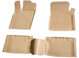 Tappetini In Gomma 3D Per Jeep Grand Cherokee | WK2 | Dal 2010> | Beige Con Bordo