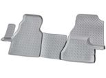 Tappetini In Gomma Per Mercedes-Benz Sprinter W901-W905 | 2000-2006 | Grigio + Bordo