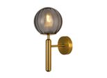 Italux Ravena Lampada Da Parete A Led In Ottone Moderno WL-2324-1 Bro+Sg