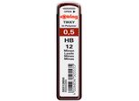 Rotring S0312650 12X Bleistiftminen Hb 0,5 Mm