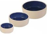 Keramiknapf 1 L/ø 18 Cm Creme/Blau