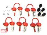 Set Di Serrature Givi Con Chiave Uguale A 5 Punti E21 / E260 / E350 / E360 / E41 / V46 / E460 / E50