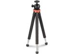 Hama Traveller Pro Stativ Smartphone-/Action-Kamera 3 Bein(E) Schwarz - Rot (00004620)