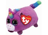Ty 42149 Figura Di Peluche Teeny Tys - Unicorno Rosetta, Circa 10 Cm