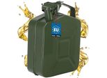 Kotarbau® Tanica In Metallo 5L Per Carburanti Benzina Stoccaggio Di Liquidi