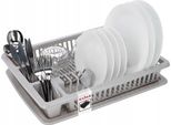 Scolapiatti In Plastica Kadax "Jelsi"", Scolapiatti, Scolapiatti, Grigio, 46 Cm"