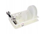 Scolapiatti In Plastica Kadax "Jelsi"", Cesto Per Stoviglie, Scolapiatti, Ecru, 46 Cm"