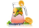 Caraffa Kadax, Caraffa In Vetro, Caraffa Per Acqua Con Beccuccio E Manico Pratico, Trasparente, 1,4 Litri, 1 Pezzo