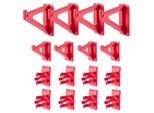 Ganci Da Parete Per Utensili Kadax, Ganci Da Parete Forati In Plastica Pp, Set Di Ganci Per Utensili
