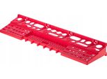 Portautensili Kadax, Scaffale A Parete, Portautensili In Plastica Pp, Sistema Di Stoccaggio Per Parete Forata, Portautensili In Plastica Pp