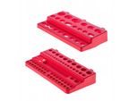 Portautensili Kadax, Scaffale A Parete, Portautensili In Plastica Pp, Sistema Di Stoccaggio Per Parete Forata, Portautensili In Plastica Pp