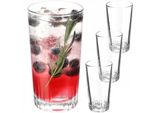 Bicchieri Da Acqua Kadax "Sion"", Set Di Bicchieri, Bicchieri Universali, 4 Pezzi, 344 Ml"