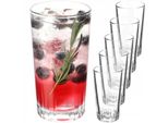 Bicchieri Da Acqua Kadax "Sion"", Set Di Bicchieri, Bicchieri Universali, 6 Pezzi, 344 Ml"