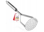 Schiacciapatate Kadax Con Piastra Forata, Passaverdure In Acciaio Inox, Schiacciapatate Da Cucina Con Manico Ovale