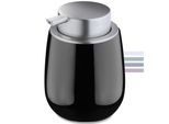 Dispenser Per Sapone Kadax "Cervia"", Dispenser Per Sapone Liquido Con Pompa, Nero, 12,5 Cm"