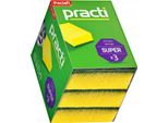 Spugne Per Piatti 3 Pezzi Paclan Practi