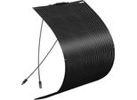 Pannello Solare Flessibile, Potenza Di Uscita 120W, Alta Efficienza Del 24%, Nero 120W