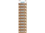 Philips Aaa LR03 Batteria 10PCS Alcalina Phil-Lr03Al10S/10