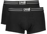 Cavalli Class Confezione Doppia Boxer Elasticizzati Con Logo: Taglia - S Taglia: S