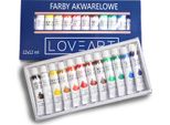 Set Di Colori Ad Acquerello Loveart 12 Tubi X 12 Ml Colori Ad Acquerello Per Artisti Acquerello