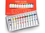 Loveart Set Di Colori Ad Olio 12 Tubi X 12 Ml Set Di Colori Ad Olio Colori Per Artisti Ad Olio