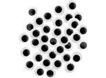 Occhi Di Plastica Wiggle Googly Eyes Craft Dolls 8Mm/80 Pezzi.