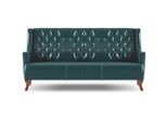 Divano Verde Divano Classico Chesterfield A 3 Posti Divano In Pelle Divano In Legno Mobili