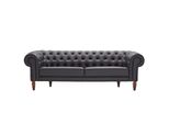 Divano A 2 Posti Chesterfield In Pelle Divano Imbottito Divani Di Design Divano Di Lusso