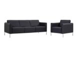 Divano 3 Posti Monoposto Sedile Imbottito Di Lusso Sedile In Pelle Di Design Tessuto Moderno