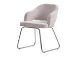 Sedia Per Tavolo Da Pranzo Grigio Chiaro Sedia Comfort Sedie Imbottite Mobili Per Sala Da Pranzo