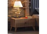 Camera Da Letto Comodino Marrone Console Notte Mobili Di Design In Legno Arredamento