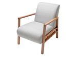 Poltrona Da Salotto Arredamento Poltrona Imbottita Di Lusso Grigio Design Tessile