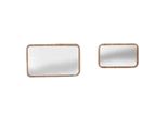 Lusso 2X Specchio Arredamento Design Moderno Set Di Specchi Da Parete Completo