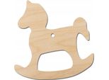 Decorazione Con Ciondolo In Legno Cavallo A Dondolo Decor