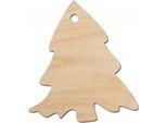 Decorazione A Ciondolo Per Albero Di Natale In Legno